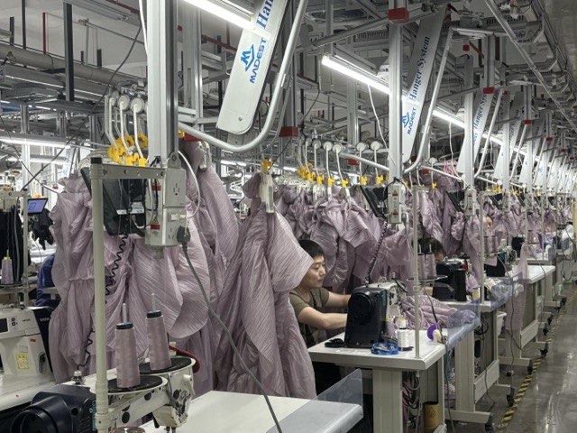 Apparel production line field research